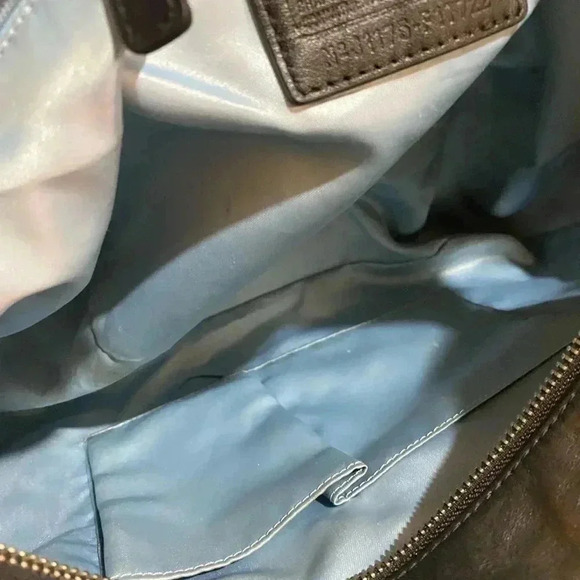 Coach black leather satchel handbag - Picture 6 of 12